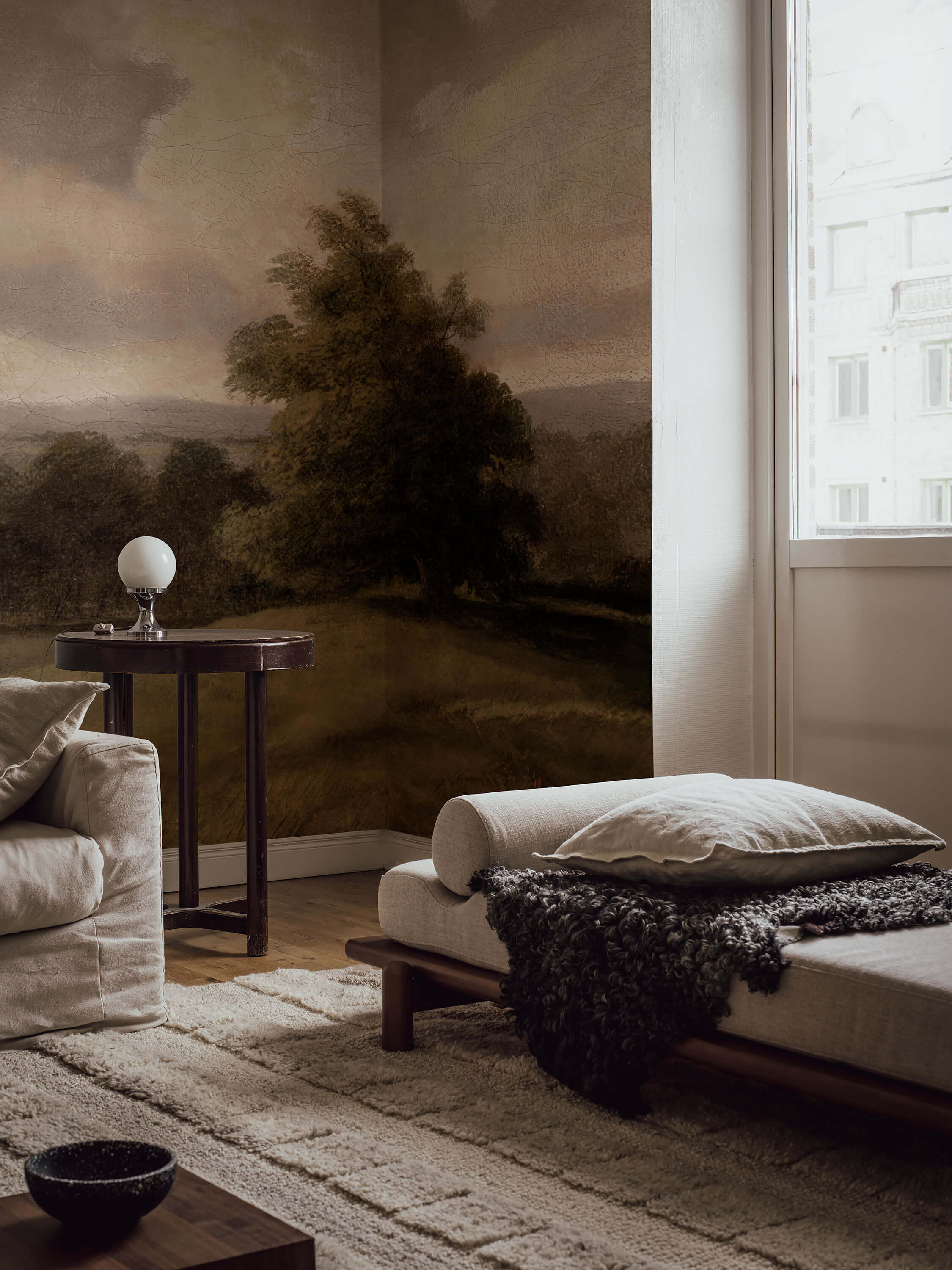 Boråstapeter - Oilpainting Landscape