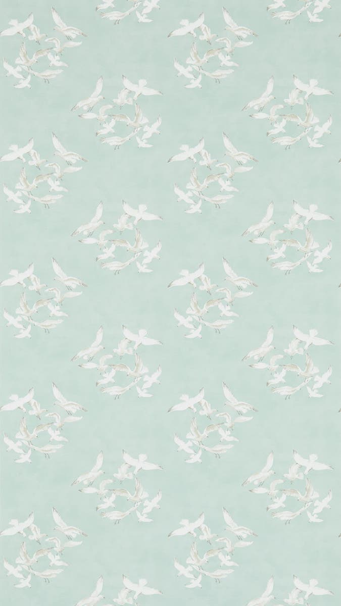 Sanderson - Seagulls Eau De Nil Sanderson One Sixty Wallp
