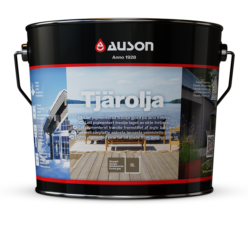 Tjärolja Pigmenterad Skogsgrå 1L