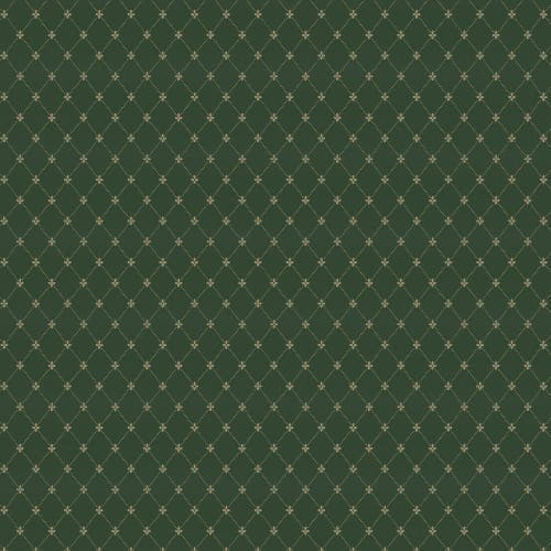 Lim & Handtryck - Filipsborg - Grön/Guld x123-54