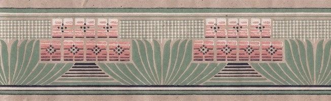 Lim & Handtryck - Wienerjugend - Kvist/Rosa B16-31
