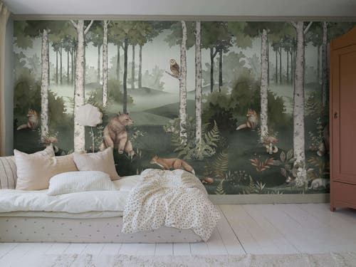 Boråstapeter - Wild Forest Mural Newbie