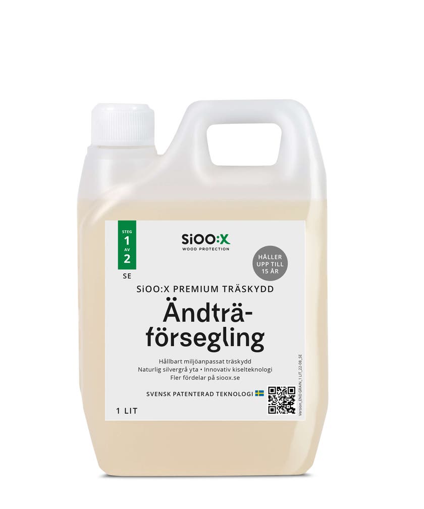 SiOO:X Ändträförsegling Steg 1 1L