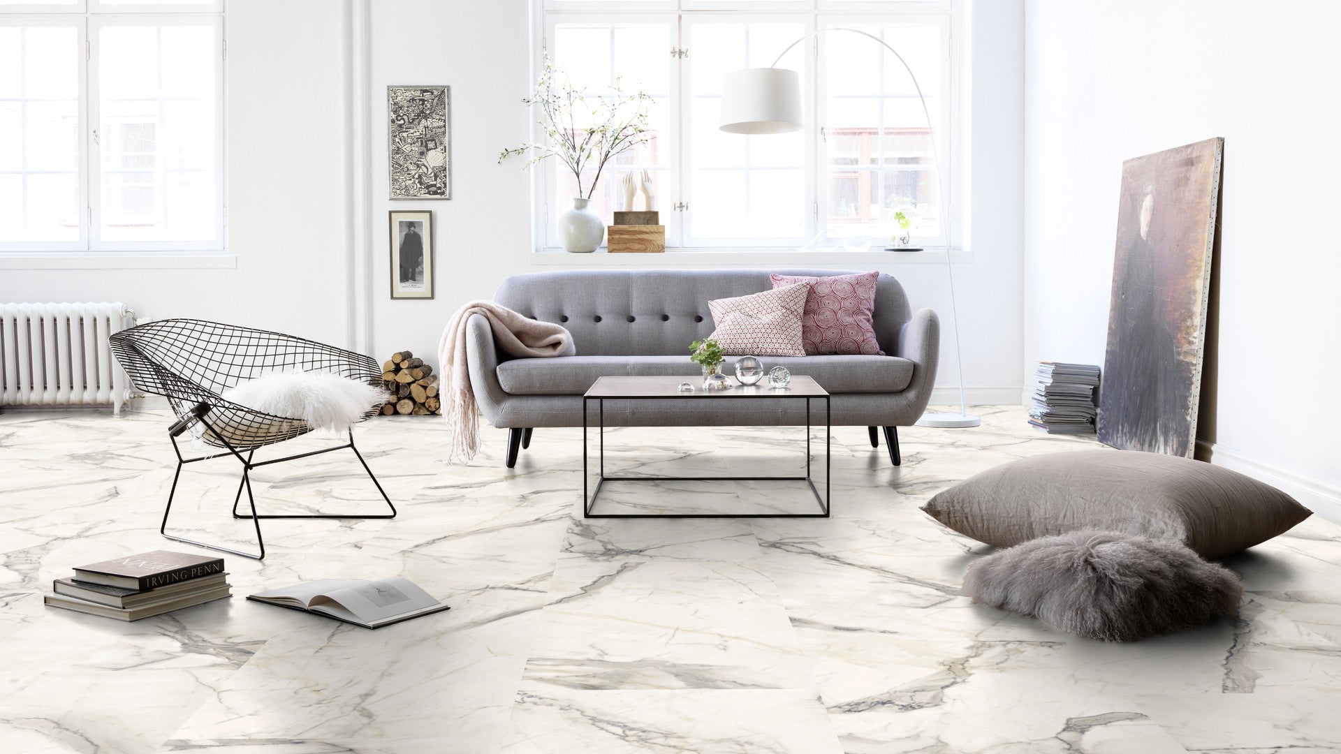 Carrara Grande White - iD Naturals Click Ultimate 55