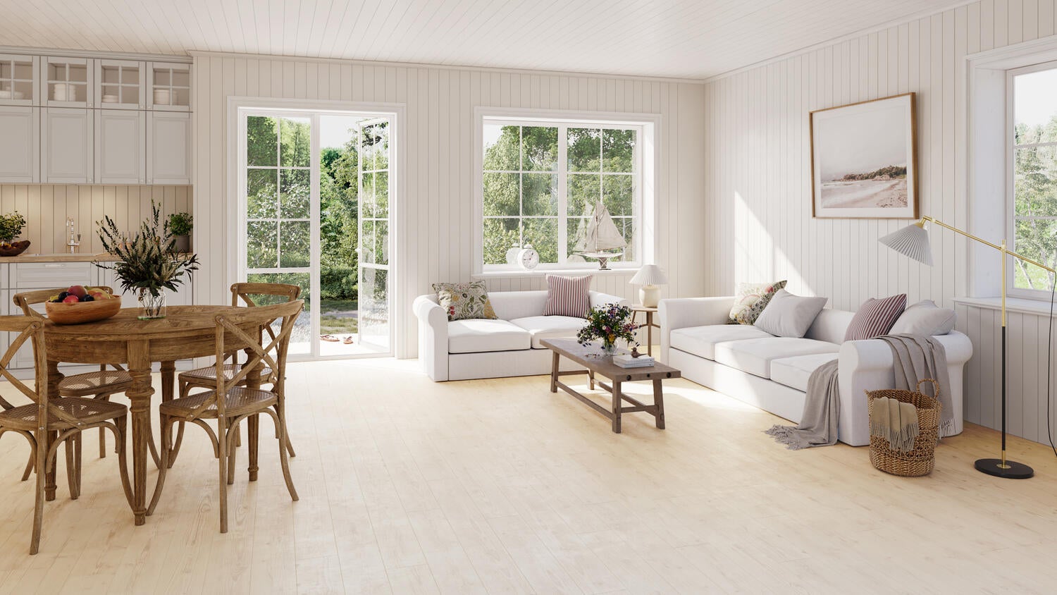 Tyrol Pine, White 4m bred | Iconik T-Extra