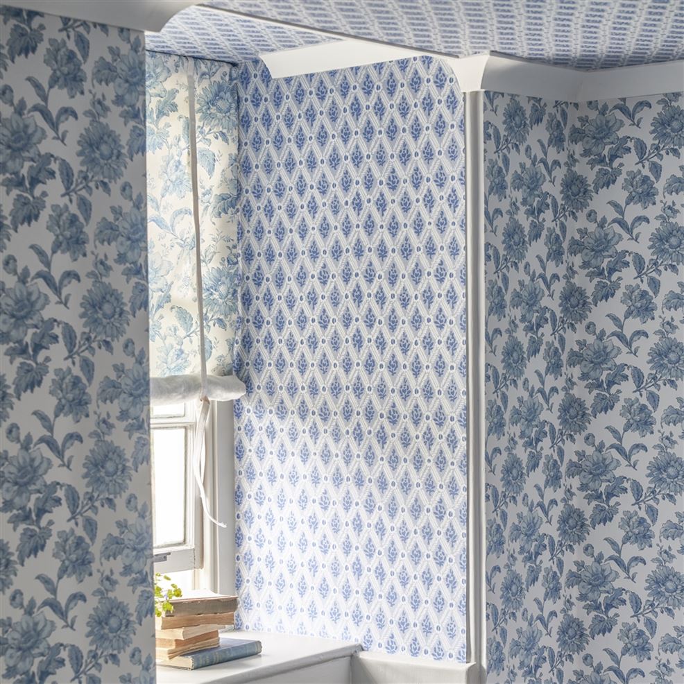 Designers Guild - St John Street Trellis Heritage Wallpaper
