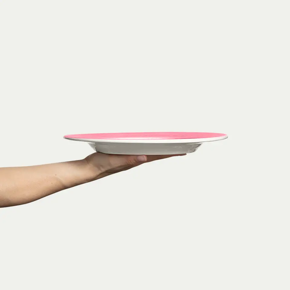 Basic Tallrik Rosa 28cm