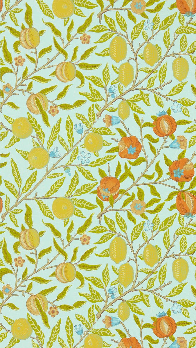 Morris & Co - Fruit Sky Cornubia Wallpapers