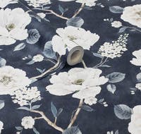 Ashley Floral Navy