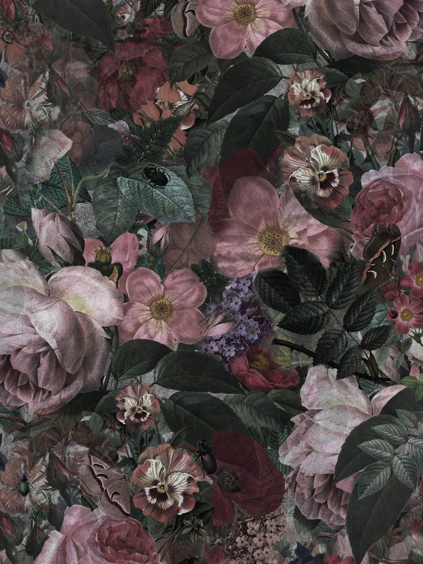 Boråstapeter - Dark Floral