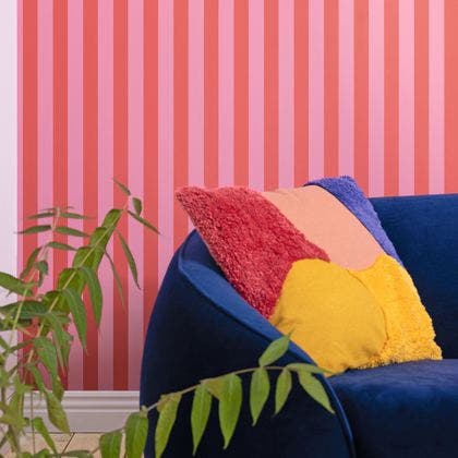 Caselio - Little Lines Rose Corail Basics