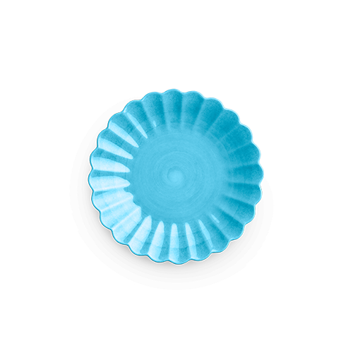 Oyster Tallrik 20 cm Turkos