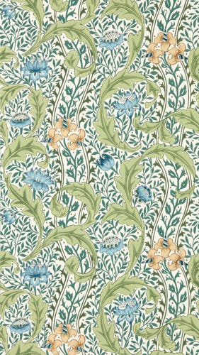 Morris & Co - Wild Tulip & Vine Nettle Woad