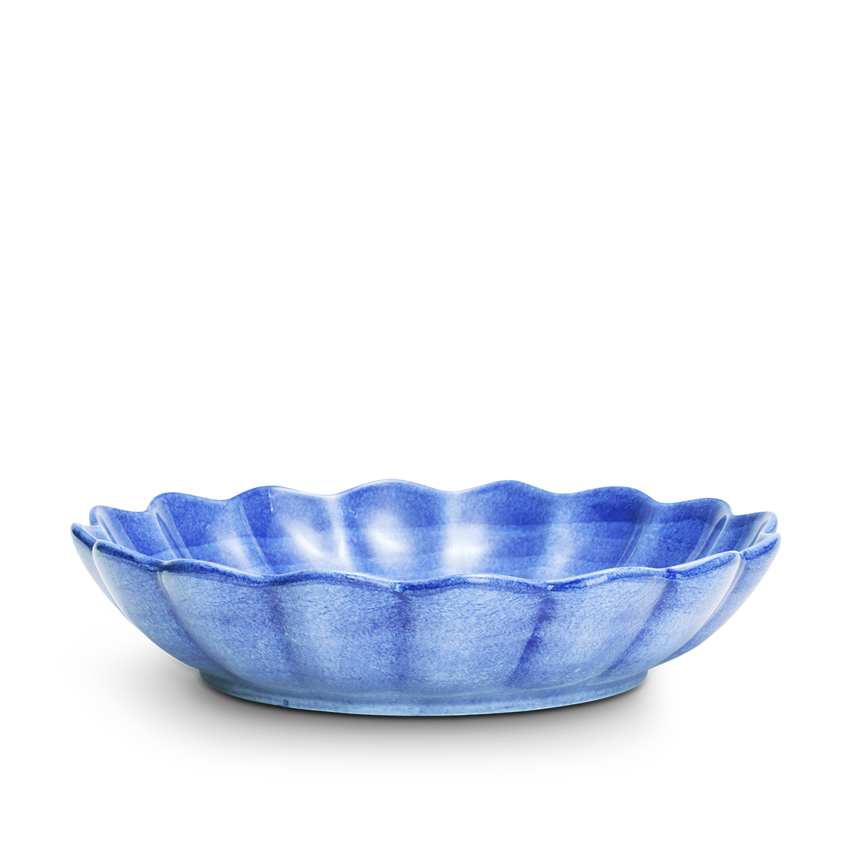 Oyster Skål 31cm Ljusblå