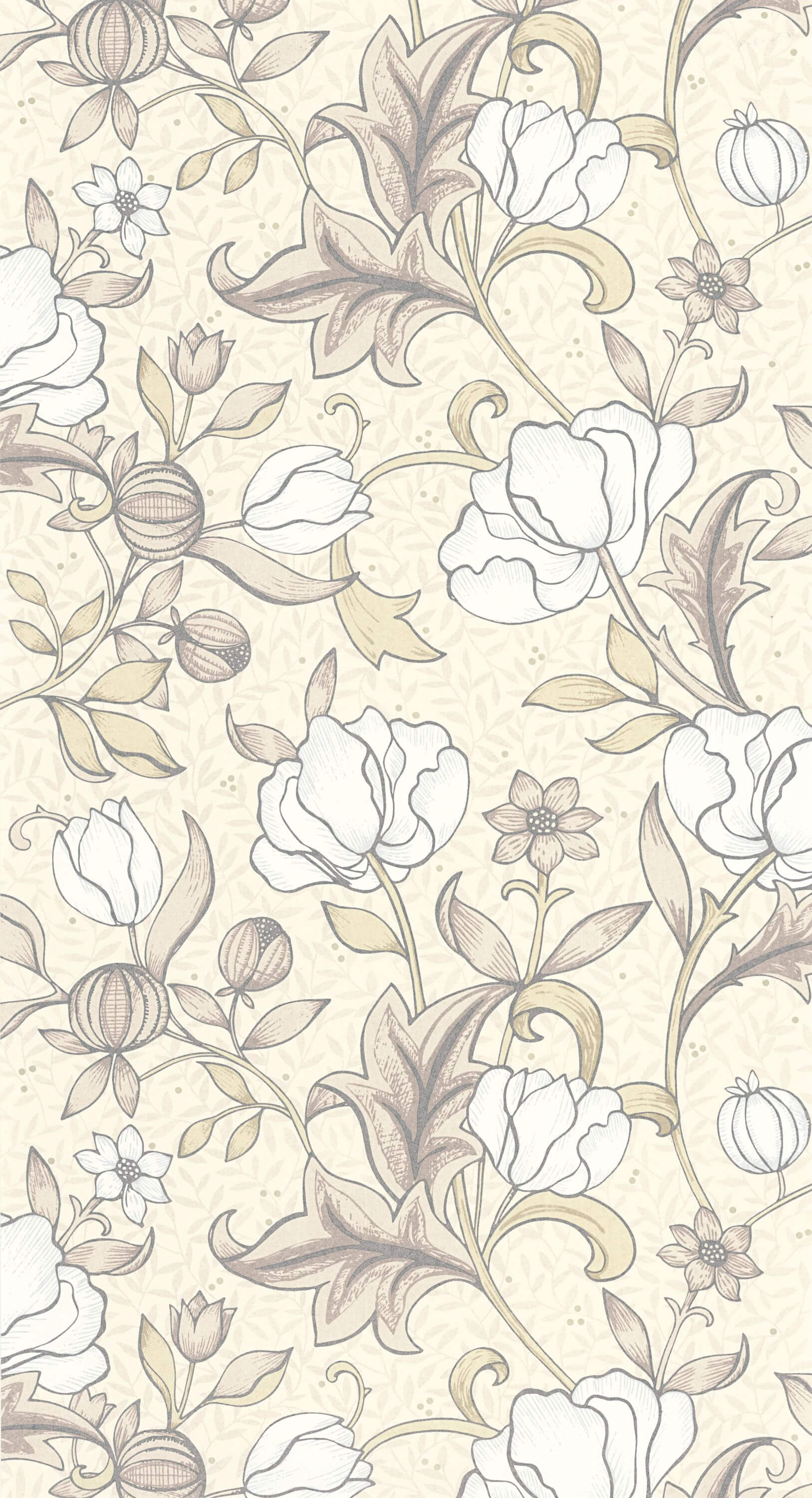 Casadeco - Isabella Beige Lin Arts & Crafts