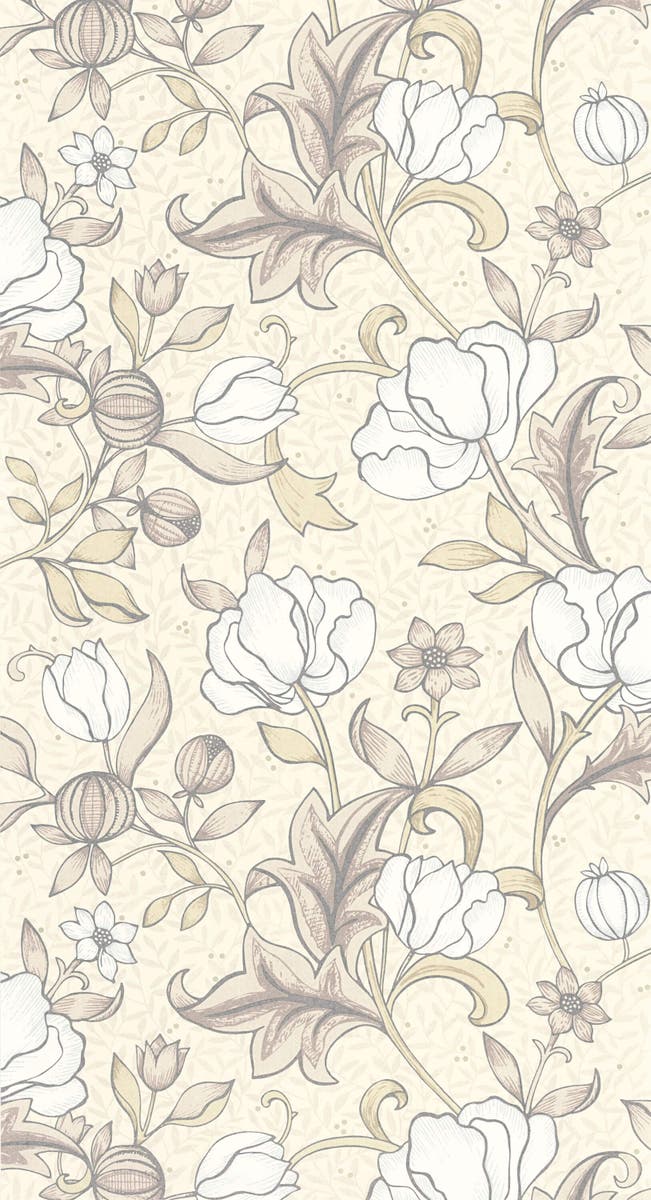 Casadeco - Isabella Beige Lin Arts & Crafts