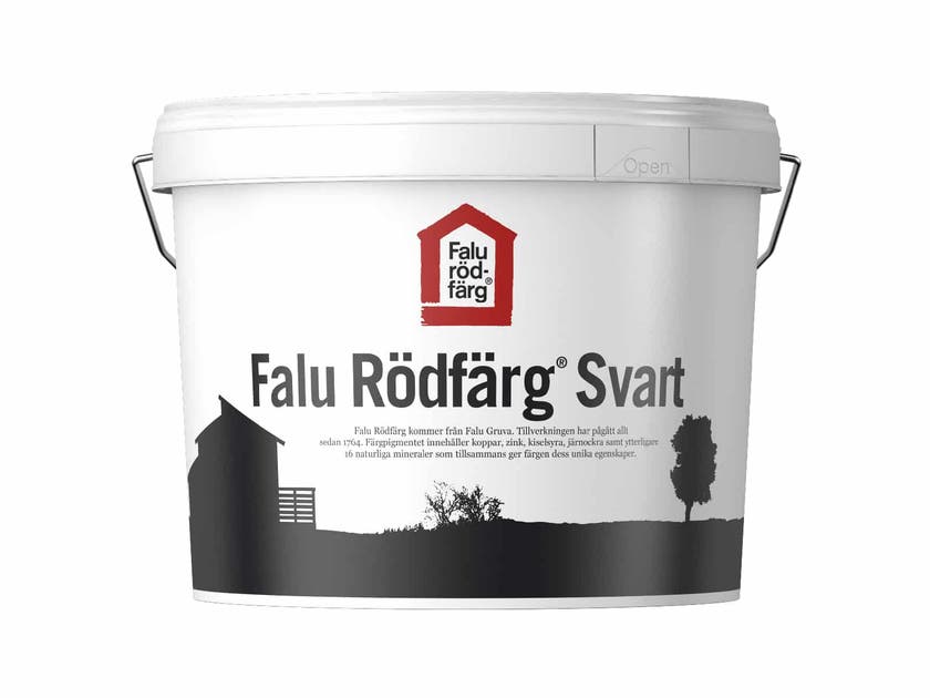 Falu Rödfärg Original Svart 5L