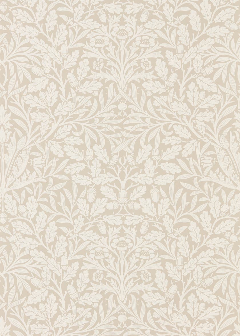 Pure Acorn Linen/Ecru Morris Pure Wallpapers
