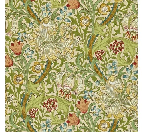 Morris & Co - Golden Lily Pale Biscuit Morris 160th Anniversary