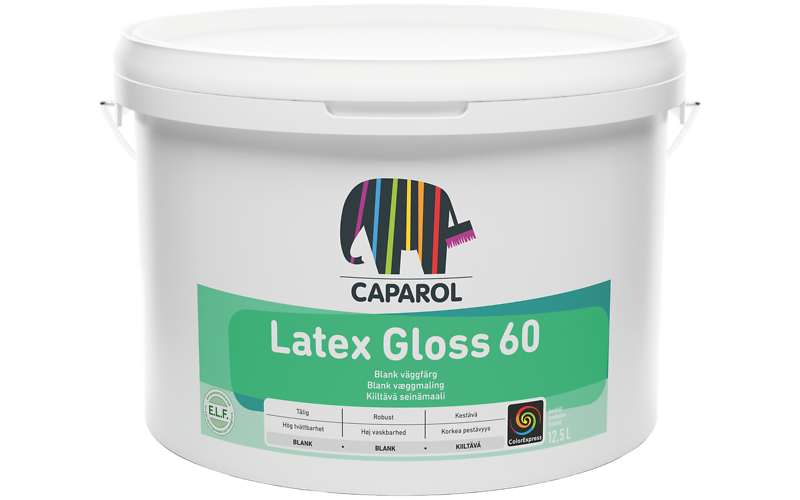 Latex Gloss 60 12.5 L Valfri Ljus kulör