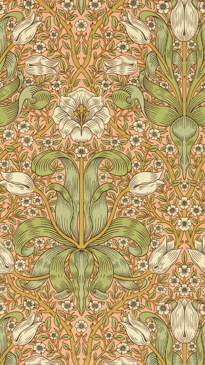 Morris & Co - Spring Thicket Fruit Punc Bedford Park Wallpapers