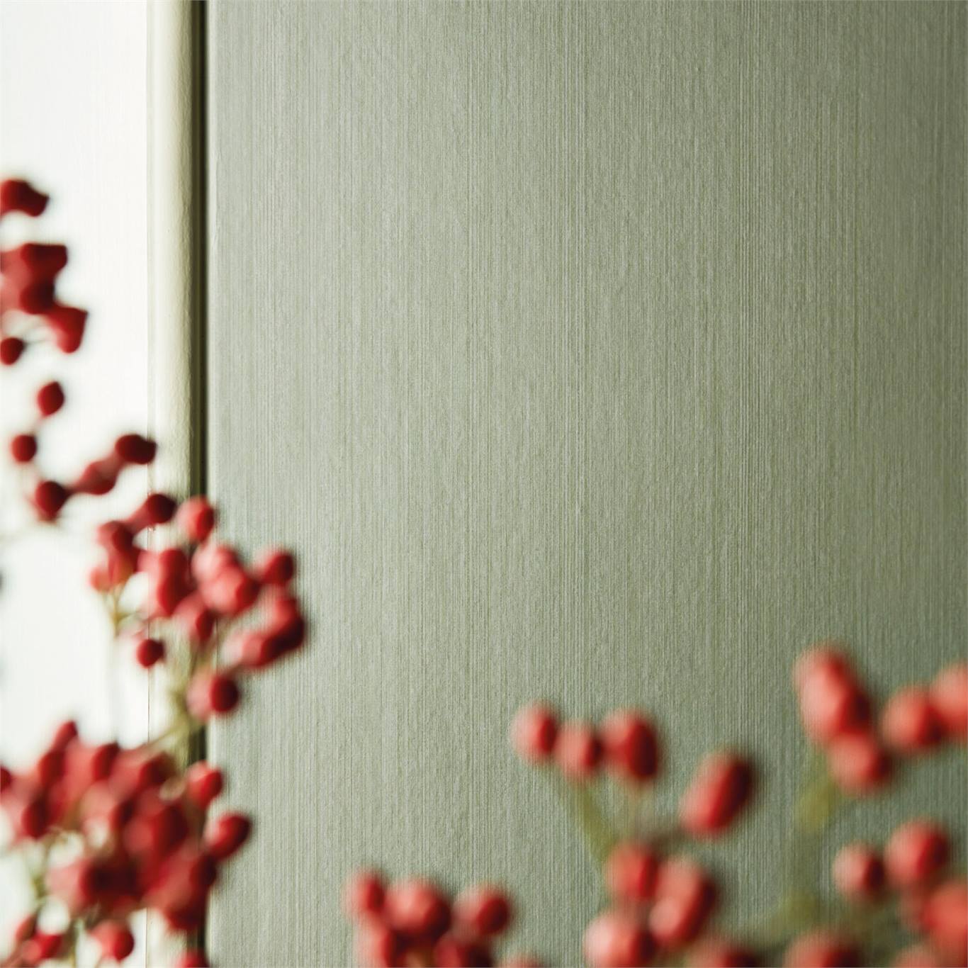 Sanderson - Osney Leaf Green Littlemore Wallpapers