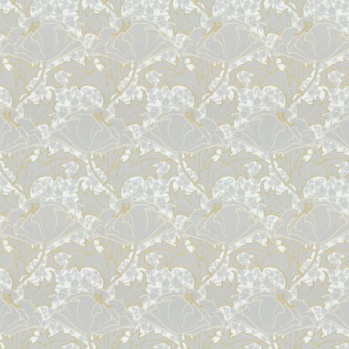 Lim & Handtryck - Berlin - Grå/Ljusgul x101-51