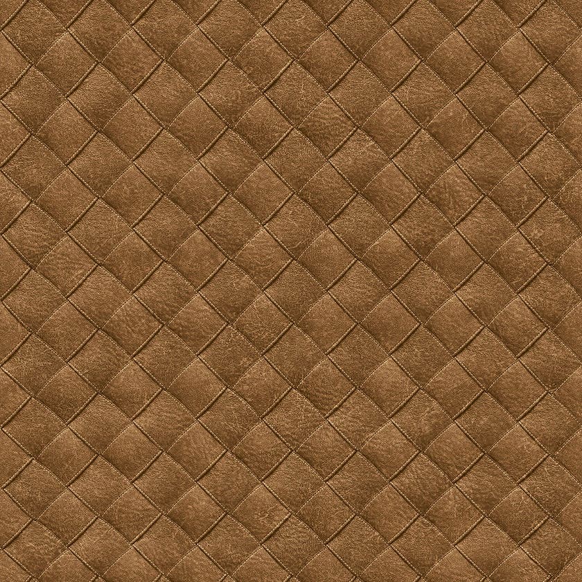 Midbec Tapeter - Leather Patchwork