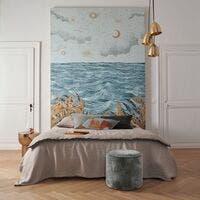 CALLISTO BLEU CIEL/DORE NUIT D'ORIENT