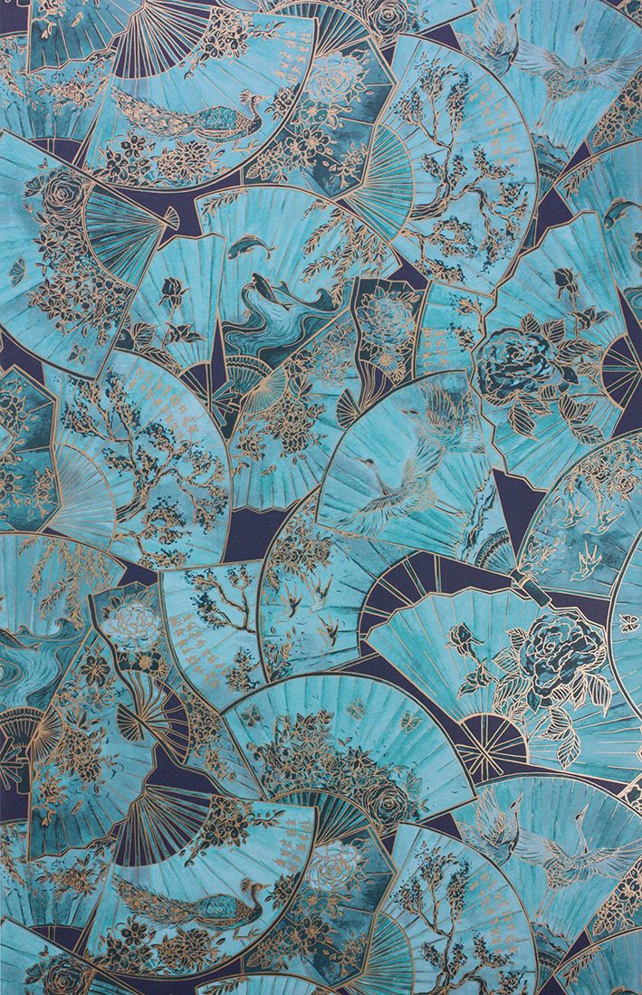 FANFARE  TEAL/ROSE GOLD 
