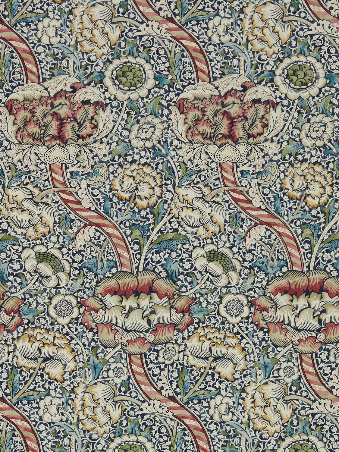 Morris & Co - Wandle Indigo/Madder Morris 160th Anniversary