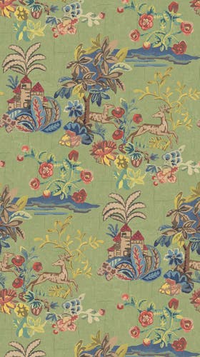 GP&J Baker - Baker X Kit Kemp Knights Tale Spring Green BW45138.3.0