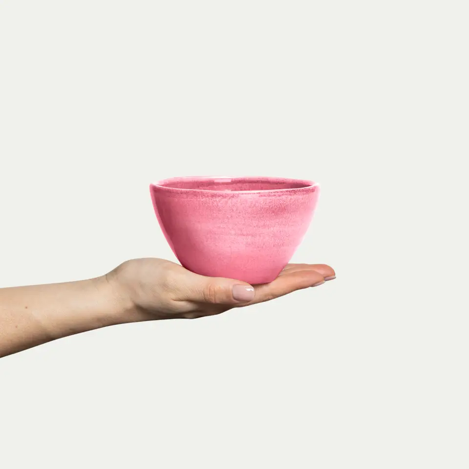 Basic Skål 12 cm Rosa