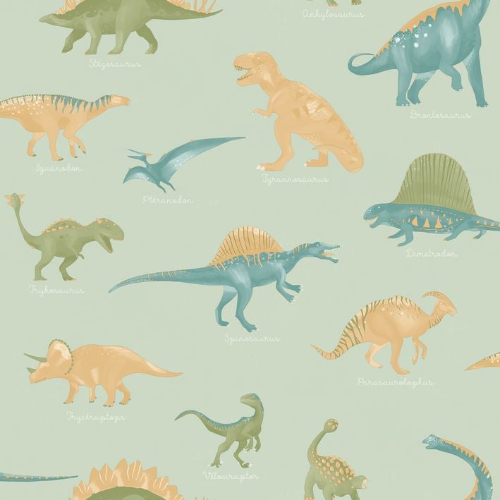 Caselio - Jurassique Vert Amande Les Mini Mondes