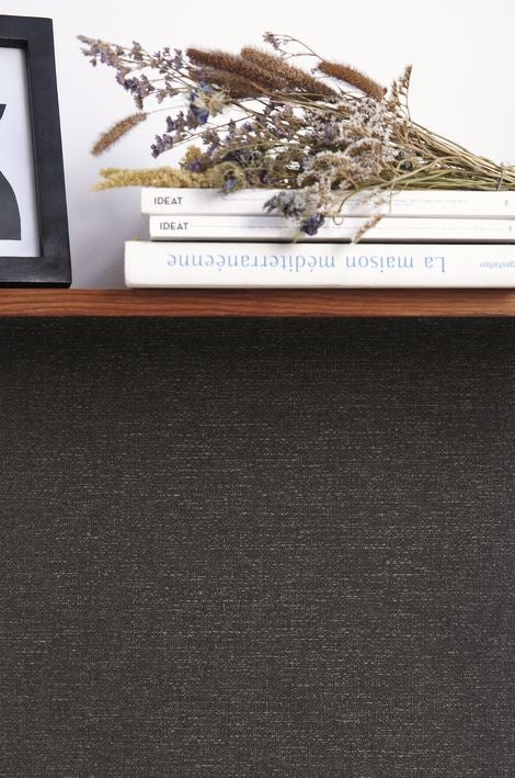 Caselio - Uni Metallise Noir Dore Damier