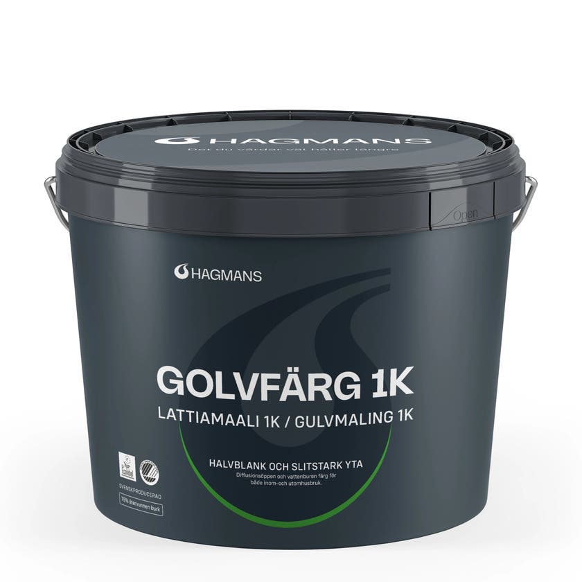 Golvfärg 1K Valfri kulör 3L