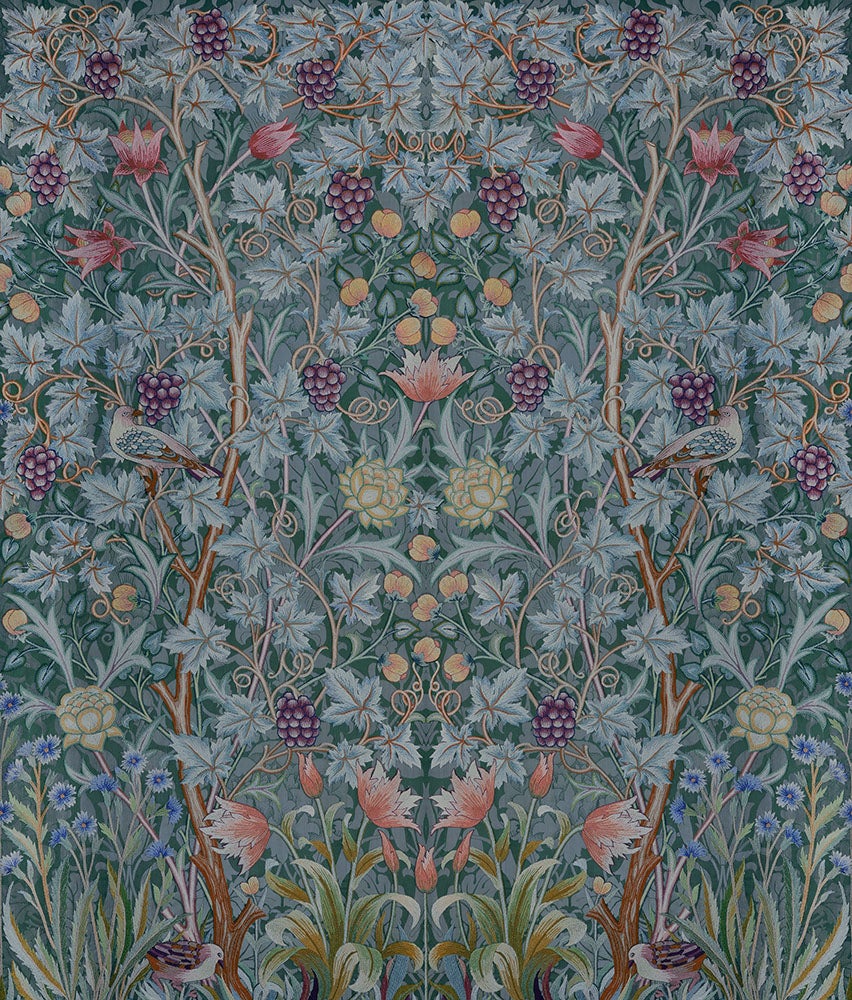 Midbec Tapeter - Vine Embroidery