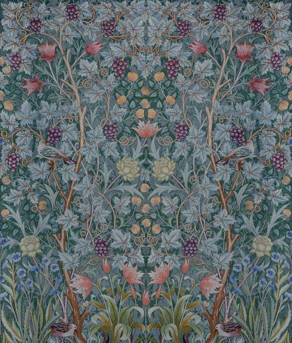 Midbec Tapeter - Vine Embroidery