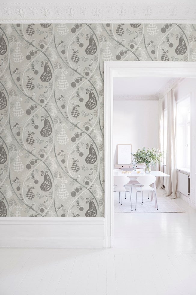Fruit Garden - Mid Grey