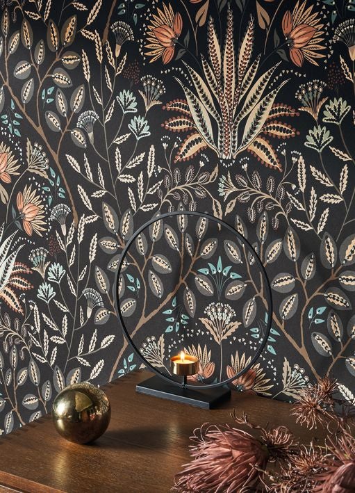 Casadeco - Lords Noir Reglisse Derby