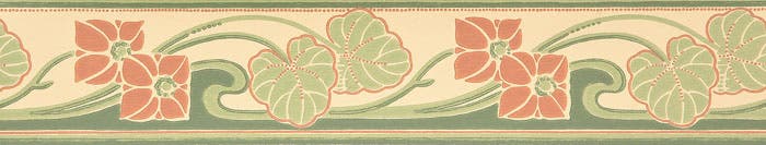 Duro - Åkersta Bård Röd Gammalsvenska Papper