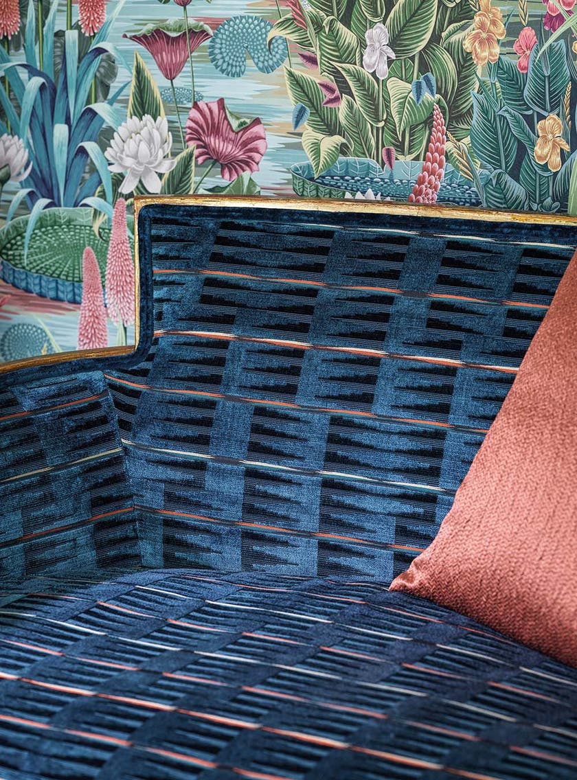 Osborne & Little - Elysium Mural Aqua