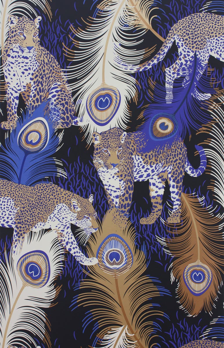 LEOPARDO  BLACK/ELECTRIC