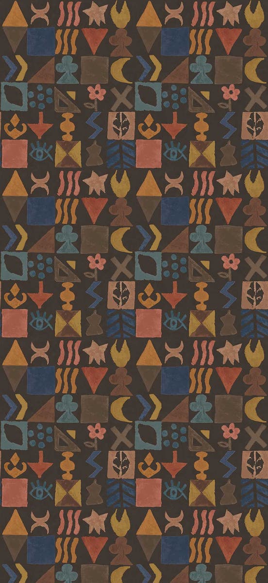 GP&J Baker - Baker X Kit Kemp Potato Print Chocolate BW45139.2.0