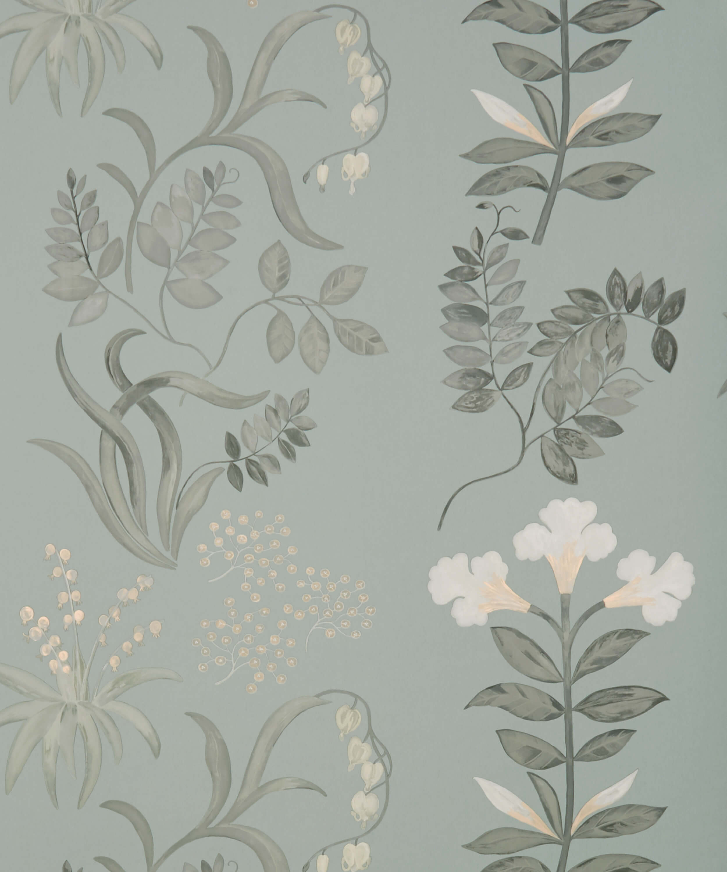 Liberty - Botanical Stripe Pewter