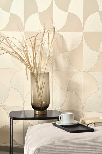 Casadeco - Virevolte Beige Ficelle Alchimie Cad