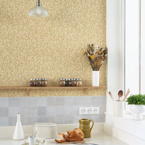 Casadeco - Willow Beige Camel Arts & Crafts