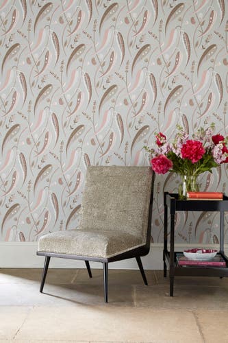 Nina Campbell - Colbert Coral/Aqua
