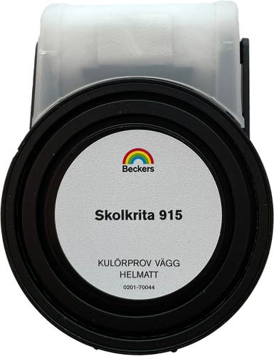 Beckers Kulörprov Helmatt 55ml Skolkrita 915 0,055 L Skolkrita 915