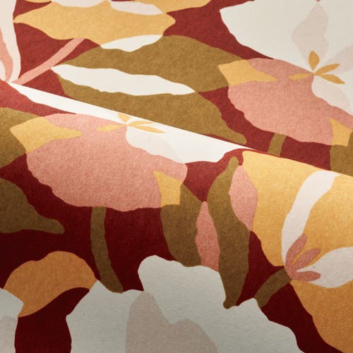 Casamance - Amaryllis Grenat/Blush Jardin Félicia